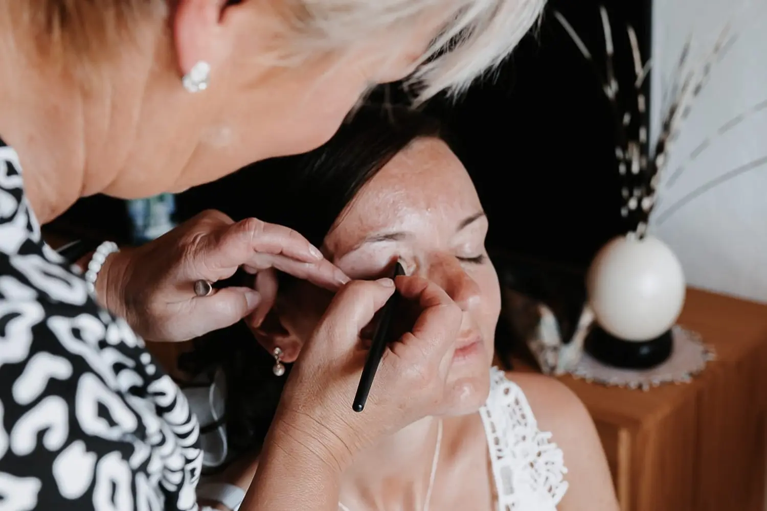 Brautfrisur und Make-up von Beautyconcept
